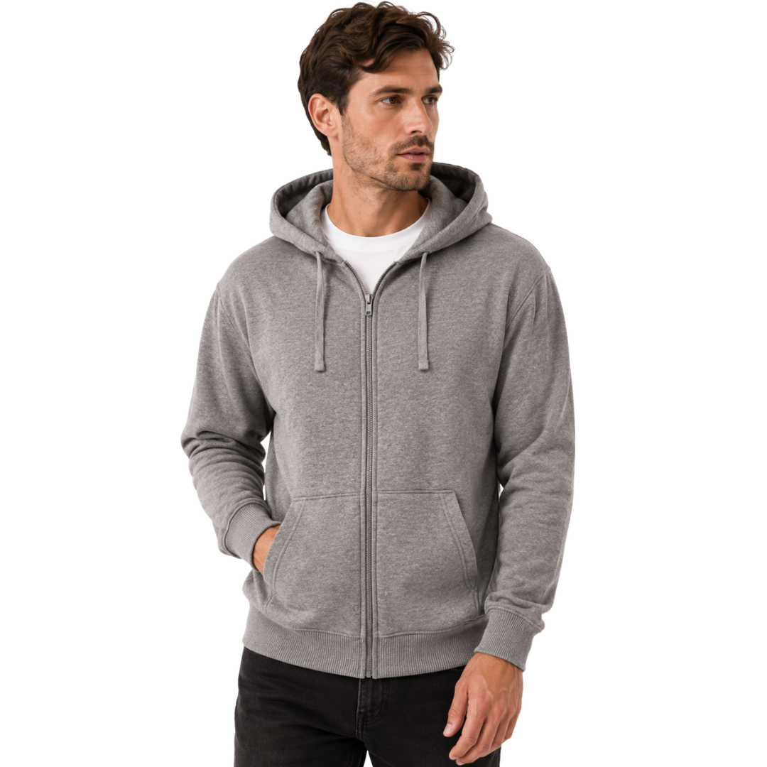 Men's Fleece Zip Hoodie