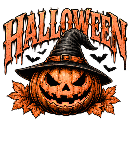AYNU Men's Halloween Pumpkin Graphic T-Shirt