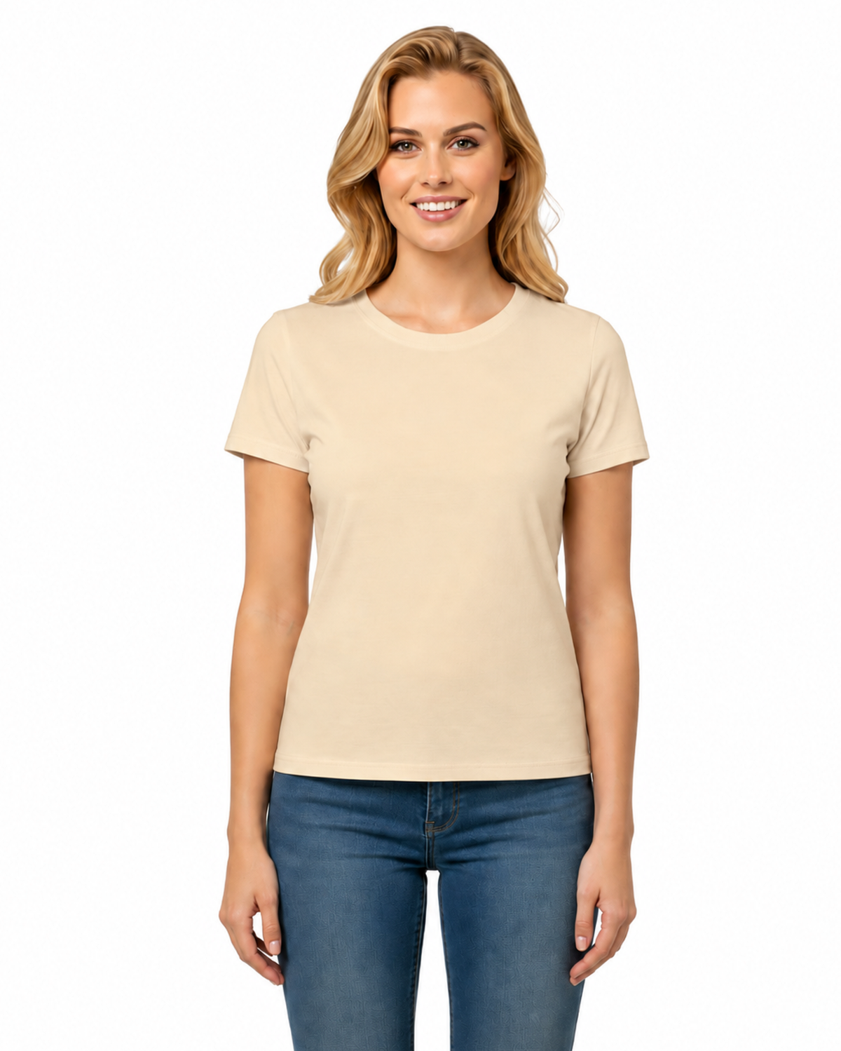 Premium Women's Crew Neck T-Shirt