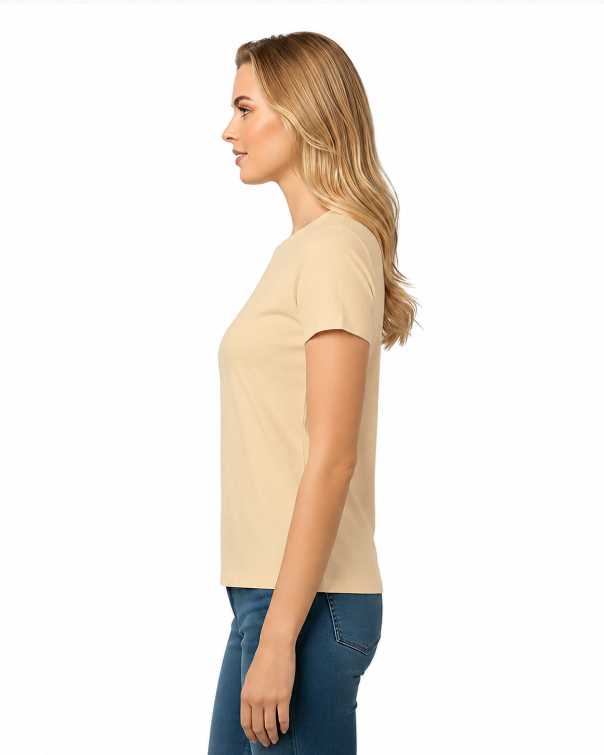 Premium Women's Crew Neck T-Shirt