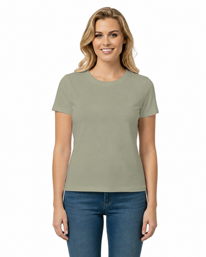 Premium Women's Crew Neck T-Shirt