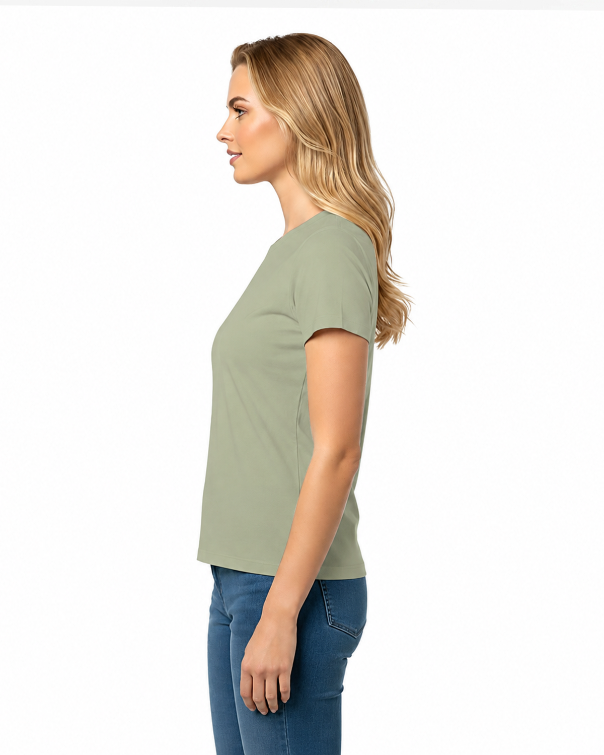 Premium Women's Crew Neck T-Shirt
