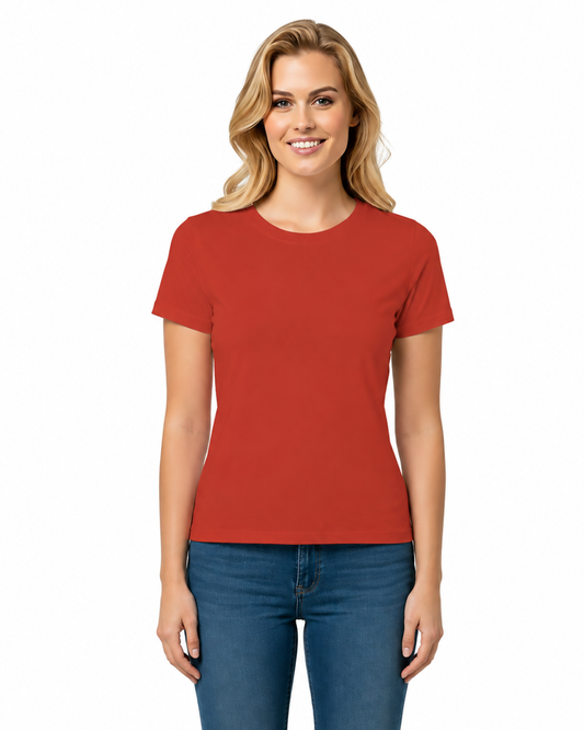 Premium Women's Crew Neck T-Shirt
