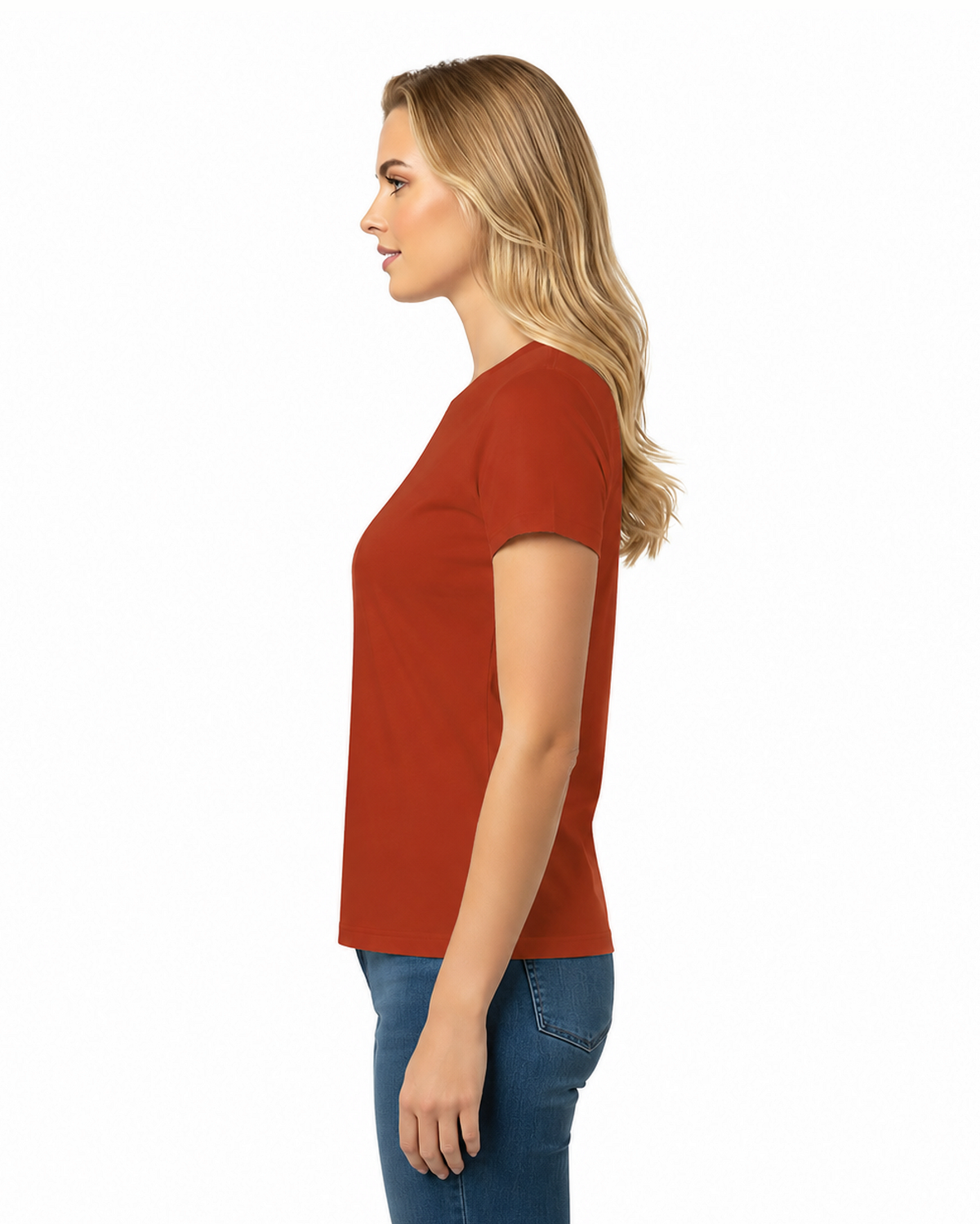 Premium Women's Crew Neck T-Shirt