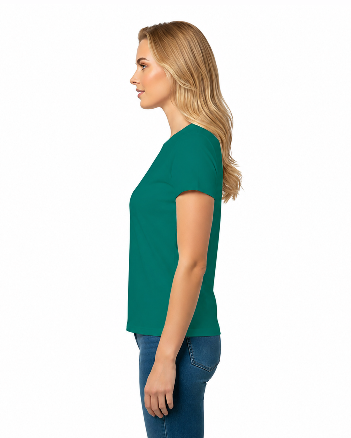 Premium Women's Crew Neck T-Shirt