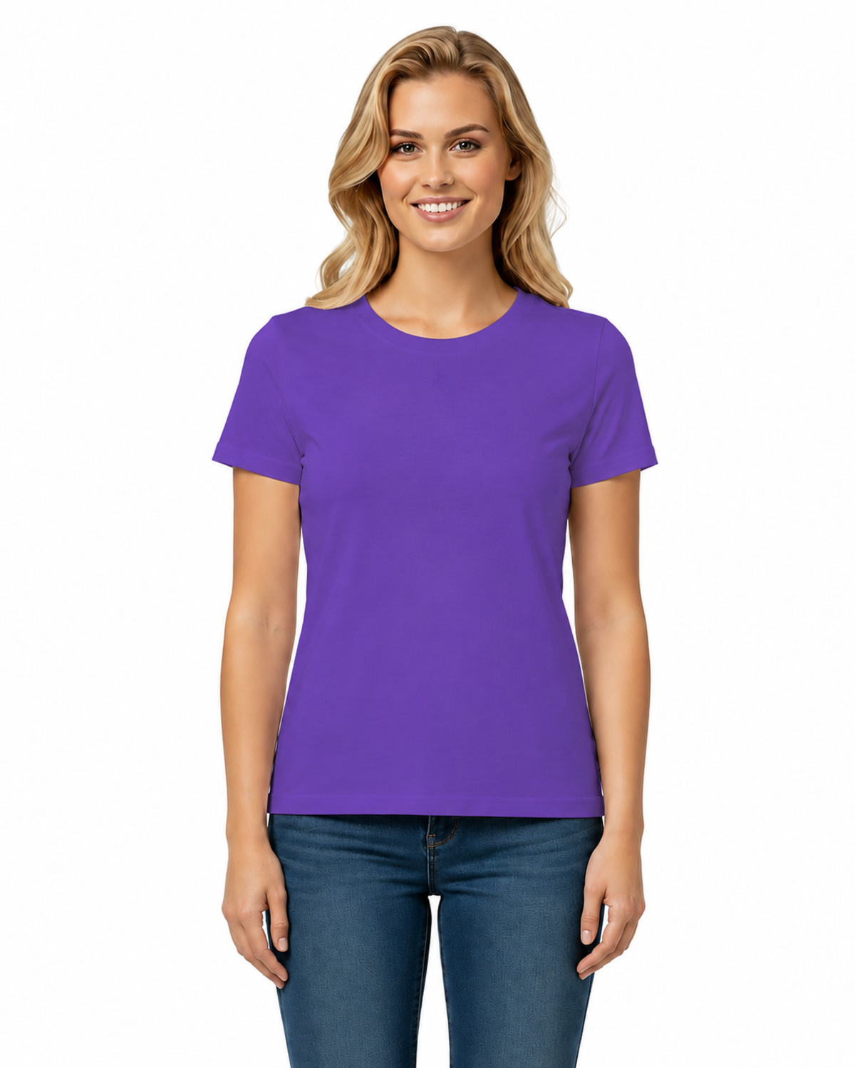 Premium Women's Crew Neck T-Shirt